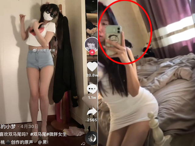 Bạn trẻ - Cuộc sống - Hot girl gợi cảm "vạn người mê" vô tình lộ mặt thật khiến dân tình hoảng hốt