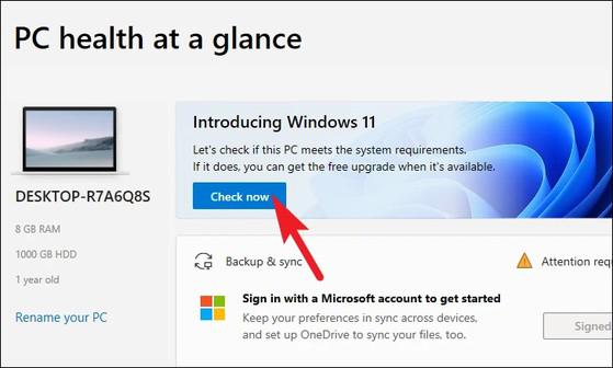 Cách kiểm tra xem máy tính có thể chạy Windows 11 hay không - 3