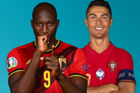 Bồ Đào Nha đại chiến Bỉ, Ronaldo ghi bàn số 1 EURO vẫn không vượt trội Lukaku