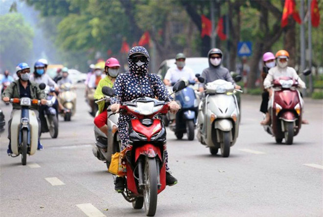 Nhiều vụ tai nạn giao thông từ áo chống nắng