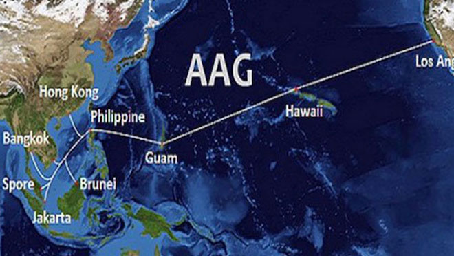 AAG là tuyến cáp quang quốc tế rất quan trọng với các nhà mạng tại Việt Nam.