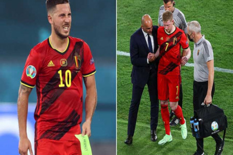ĐT Bỉ thắng Bồ Đào Nha trả giá đắt, De Bruyne - Hazard chấn thương đáng lo