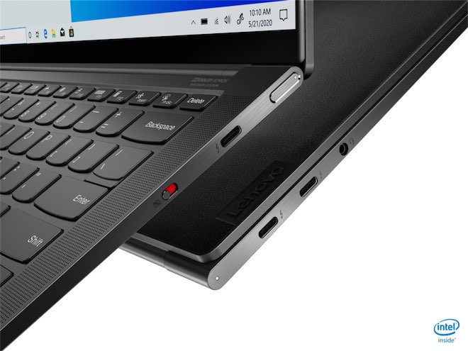 Lenovo giới thiệu laptop Yoga Slim 9i với nắp máy phủ da thật siêu sang - 3