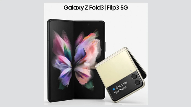 Cặp Galaxy Z Fold 3 và Galaxy Z Flip 3 sẽ được công bố vào mùa thu này.