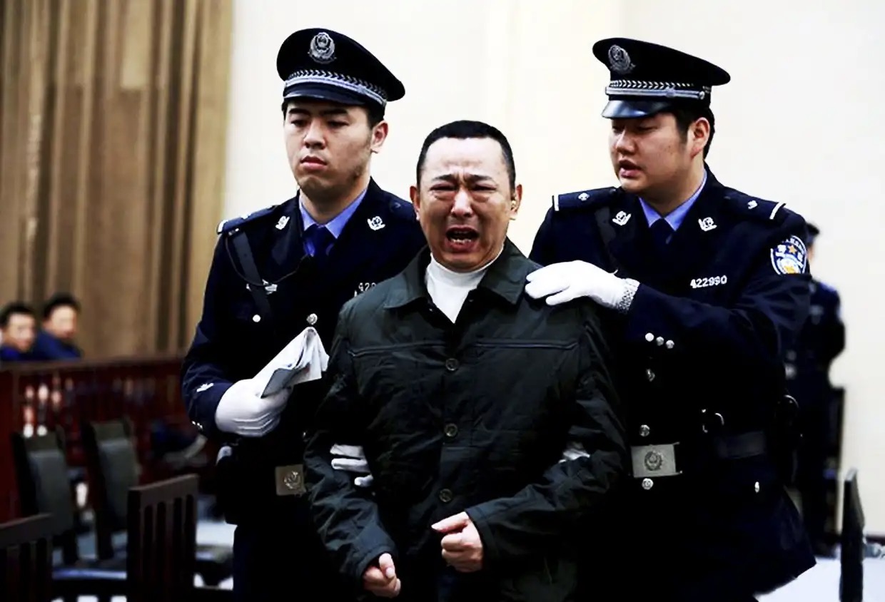 Lưu Hán trong phiên tòa xét xử tháng 4.2014.