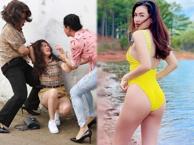 Phim - Ngỡ ngàng thân thế tiểu tam trơ trẽn bị lột đồ, đánh ghen tơi tả ngay giữa đường