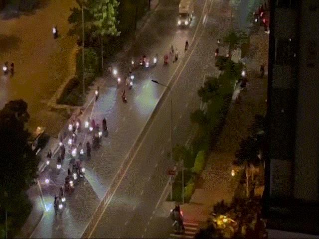 Pháp luật - Clip: Liều lĩnh chặn đường Nguyễn Hữu Thọ để đua xe