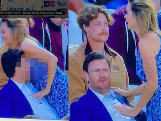 Thể thao - Đỏ mặt thể thao: Cặp đôi làm chuyện “nhạy cảm” lọt sóng truyền hình trực tiếp