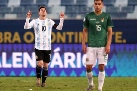 Video Bolivia - Argentina: Messi ghi cú đúp rực sáng, vùi dập dễ dàng (Copa America)