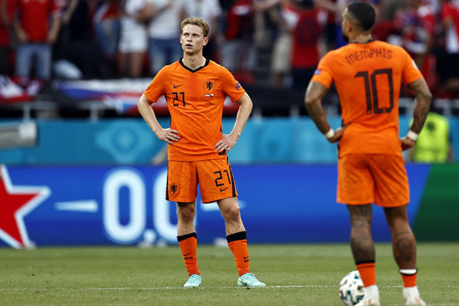 ĐT Hà Lan bất ngờ ra về sau trận thua trước CH Séc