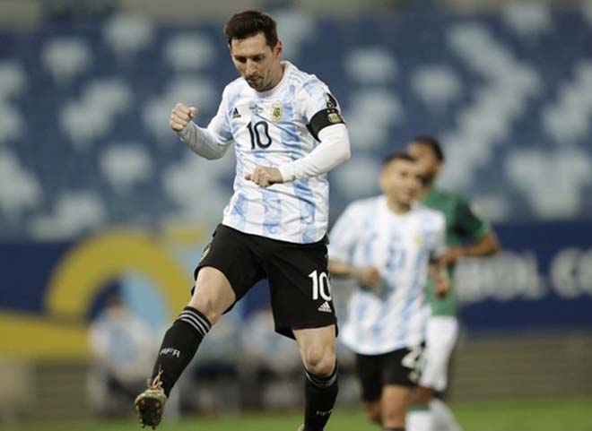 Messi đang chơi tốt ở Copa America