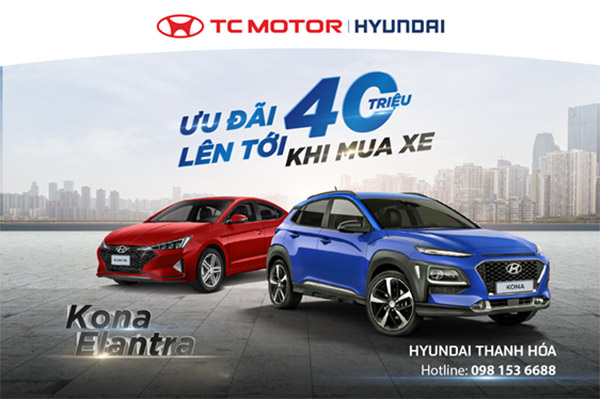 Mua xe sang – An toàn mùa dịch - Giảm ngay tiền mặt lên tới 40 triệu khi mua Hyundai Kona & Elantra - 1