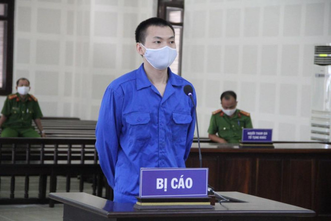 Bị cáo người Trung Quốc Xiao Guiping tại toà.