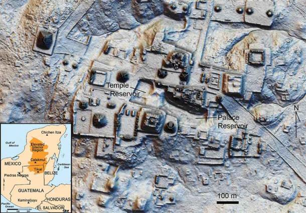 Hình ảnh radar tiết lộ những cấu trúc đáng kinh ngạc trong thành phố cổ - Ảnh: UC