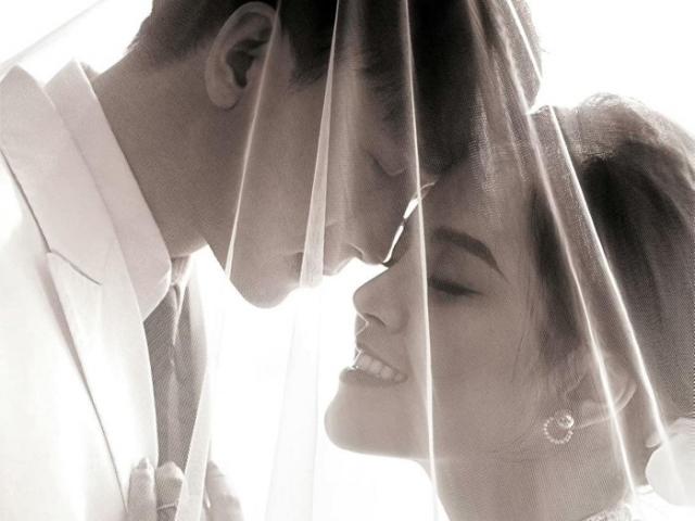 Sao Việt - Thu Quỳnh tung trọn bộ ảnh cưới, "phi công trẻ" bảnh bao hết cỡ