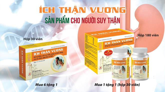 Thực phẩm bảo vệ sức khỏe Ích Thận Vương