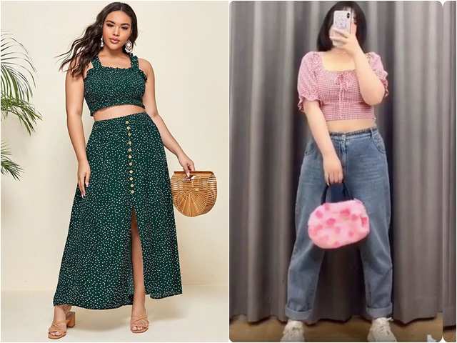 Thời trang - 7 mẹo phối áo crop-top giúp nàng 'mũm mĩm' giấu mỡ hoàn hảo