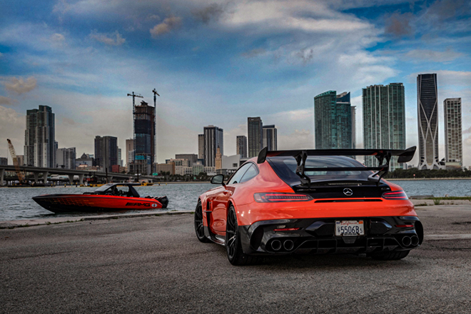 Ngắm siêu tàu cao tốc lấy cảm hứng từ mẫu xe Mercedes-AMG GT Black Series - 9