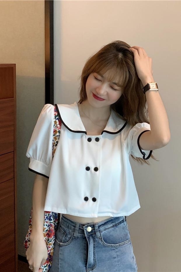 7 mẹo phối áo crop-top giúp nàng 'mũm mĩm' giấu mỡ hoàn hảo - 2