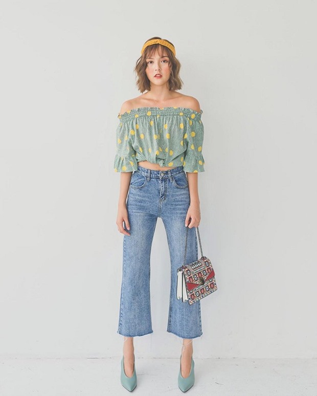 7 mẹo phối áo crop-top giúp nàng 'mũm mĩm' giấu mỡ hoàn hảo - 5