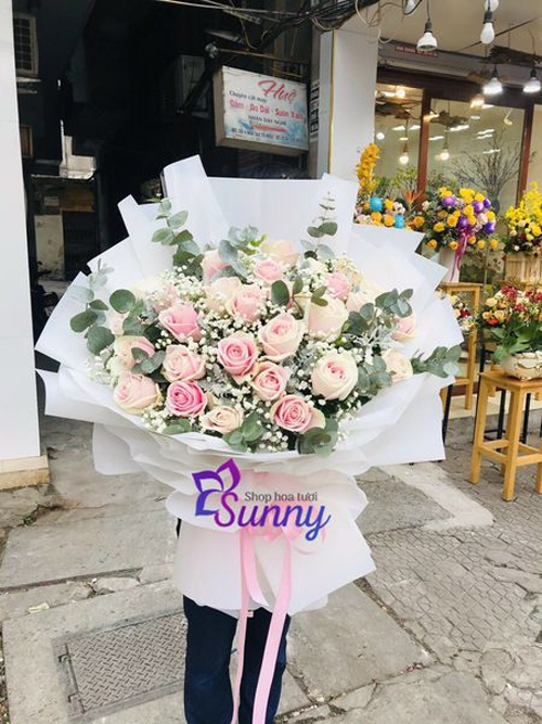 Bó hoa chúc mừng giá 800.000đ