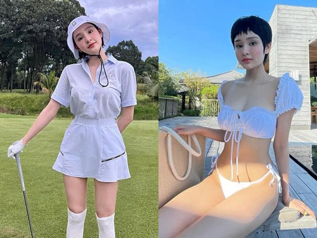Đời sống Showbiz - Rộ tin Hiền Hồ trở lại đi đánh golf, khoe body nóng bỏng