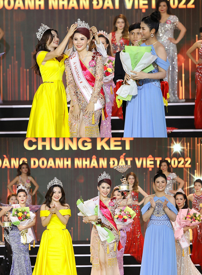 Nguyễn Thị Ngọc Trâm đăng quang ngôi vị Á hoàng 2 “Nữ hoàng doanh nhân đất Việt 2022”