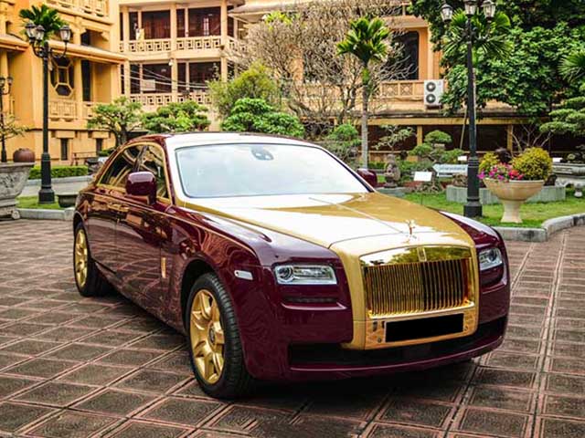Ngắm xe - Rolls-Royce Ghost "dát vàng" của Chủ tịch FLC có gì đặc biệt