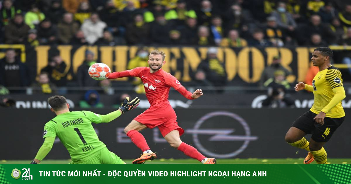 Dortmund – RB Leipzig football video: 4 stunning blows (Bundesliga round 28)