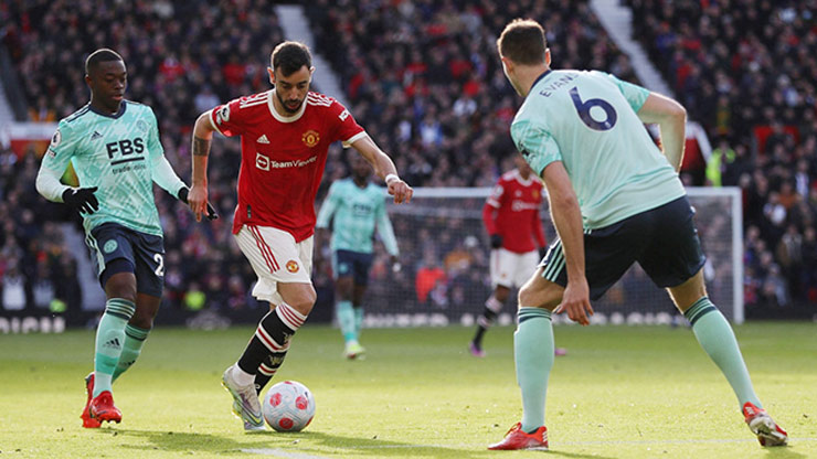 MU mất điểm trước Leicester City trên sân nhà ở vòng 31 giải Ngoại hạng Anh