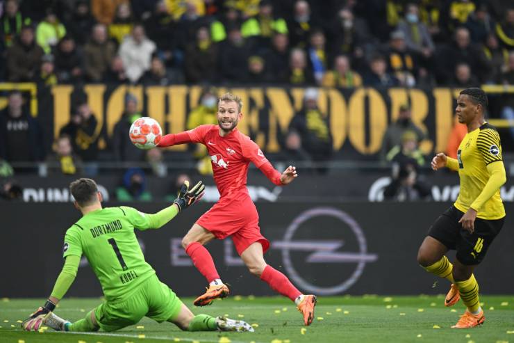 Dortmund - RB Leipzig football video: 4 stunning blows (Bundesliga round 28) - 1