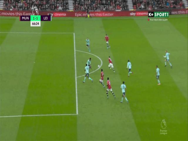 Bóng đá - Video bóng đá MU - Leicester: 4 phút điên rồ, bỏ lỡ cơ hội vàng (Vòng 31 Ngoại hạng Anh)