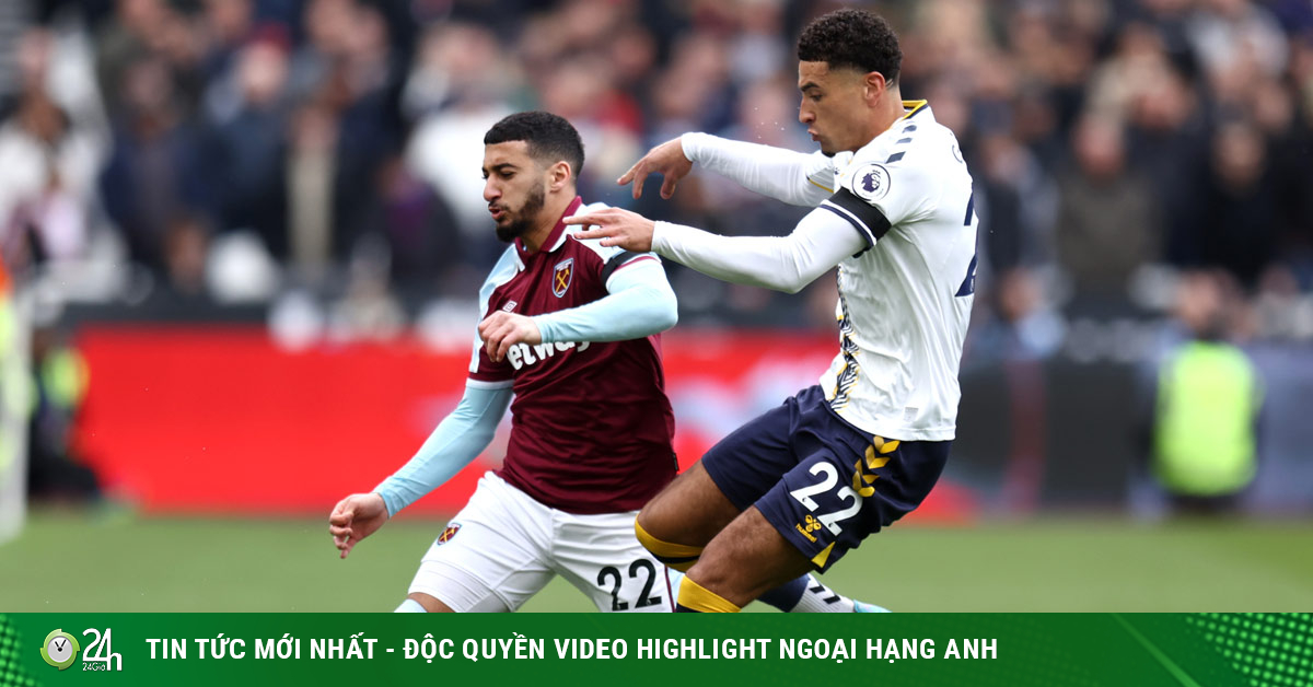 West Ham – Everton football video: Attractive chase, disastrous red card (Round 31 of the English Premier League)