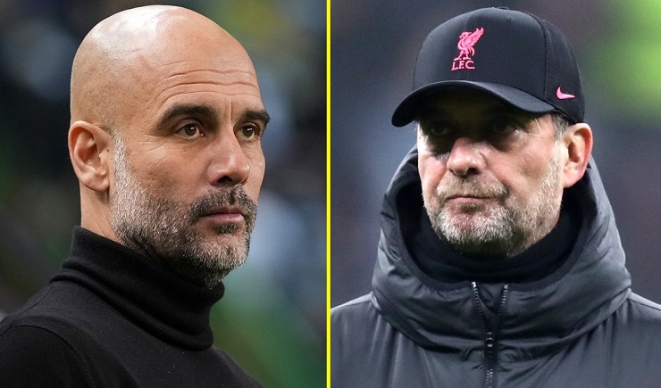 Cuộc đua hấp dẫn giữa hai chiến lược gia đại tài Pep và Klopp