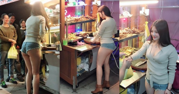 Customers complained about the short, ostentatious set of the "hot girl selling meat"  Land of the Golden Temple - 6