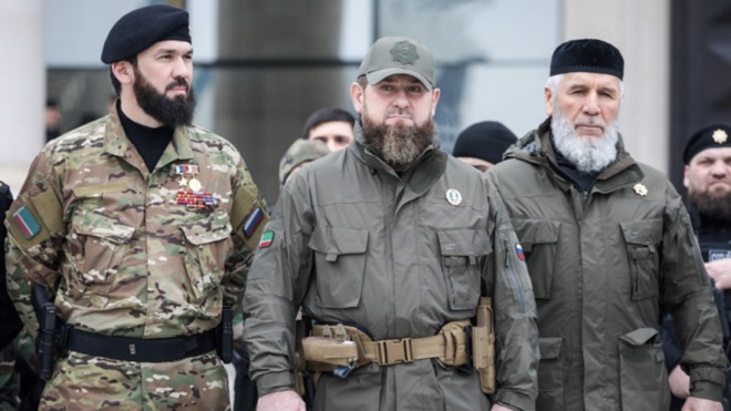 Lãnh đạo Chechnya, Ramzan Kadyrov.