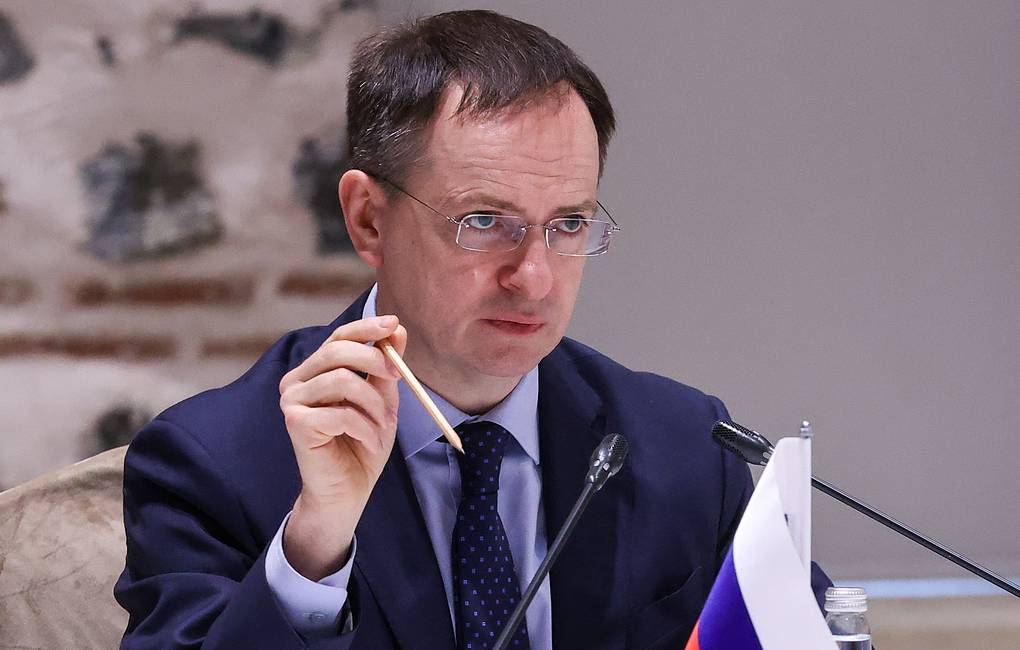 Ông Vladimir Medinsky, trưởng phái đoàn đàm phán của Nga. Ảnh: TASS