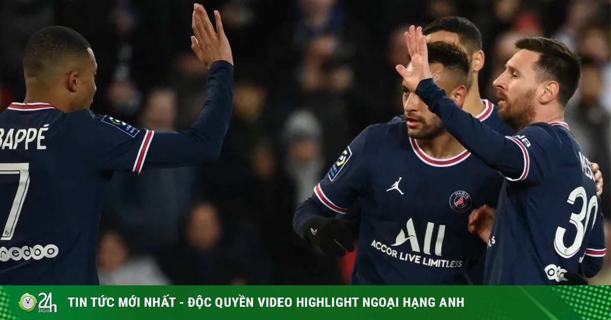 PSG – Lorient football video: Messi, Neymar, Mbappe show their class (Round 30 of Ligue 1)