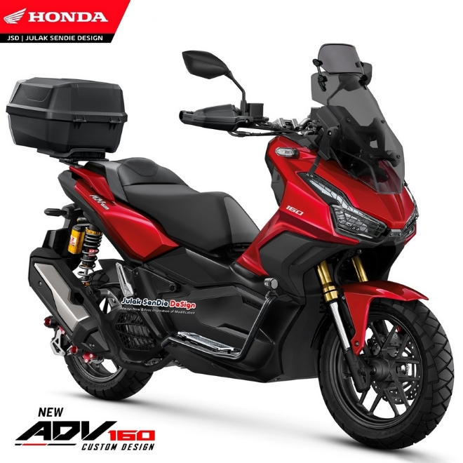 &#34;Vua xe ga&#34; Honda xuất hiện phiên bản mới cực xịn: Hầm hố và hiện đại hơn - 1