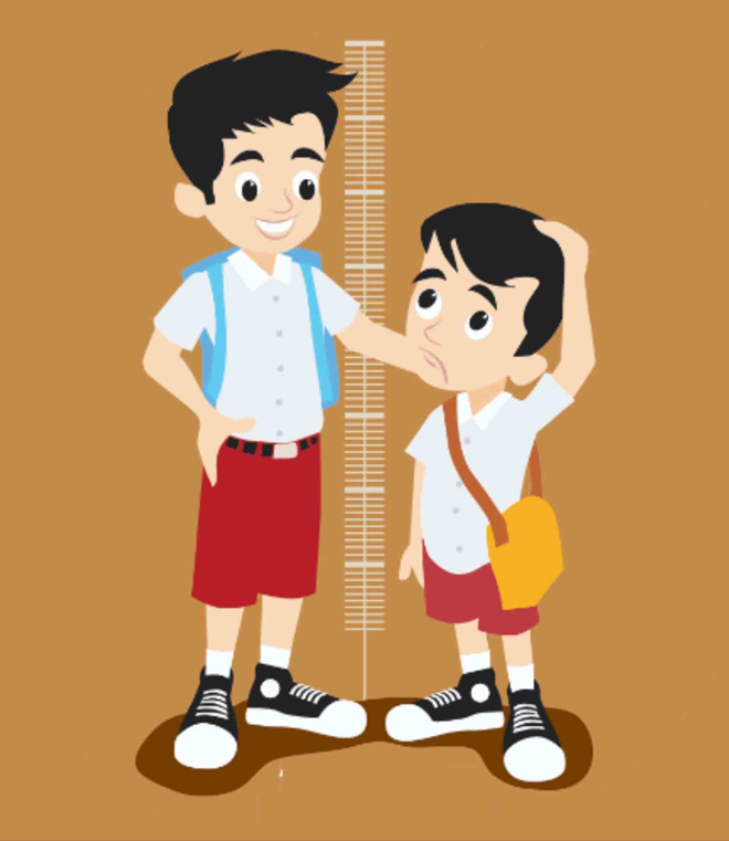 Trẻ thấp còi lúc bé nguy cơ thấp lùn khi trưởng thành