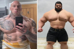 Thể thao - "Người khổng lồ" bắp tay 77cm không dám đấu "Kẻ đáng sợ nhất hành tinh"