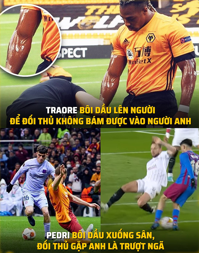 Chỉ cần em có bóng đội bạn đã phải trượt ngã rồi.