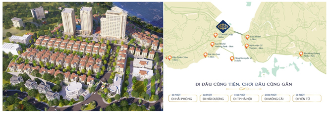 Toàn cảnh dự án Beverly Hills Hạ Long