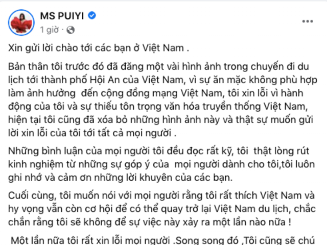 Tin tức trong ngày - Nữ du khách khoe vòng 3 ở Hội An xin lỗi, gỡ hình ảnh khỏi facebook