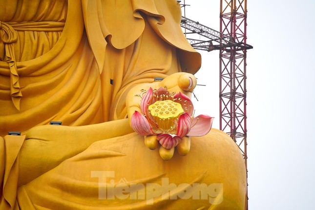 Chiêm ngưỡng Đại tượng Phật cao nhất Đông Nam Á ở Hà Nội có trái tim ngọc nặng hơn 1 tấn - 3