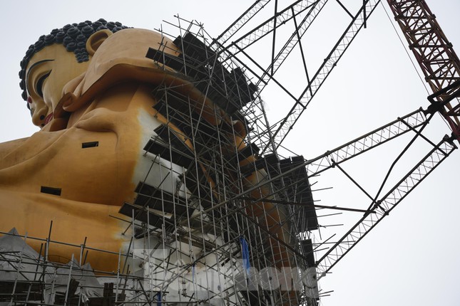 Chiêm ngưỡng Đại tượng Phật cao nhất Đông Nam Á ở Hà Nội có trái tim ngọc nặng hơn 1 tấn - 5