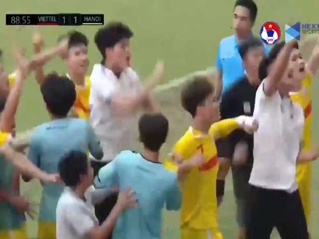 Hà Nội đấu Viettel ở chung kết U19, siêu phẩm Beckham tái hiện