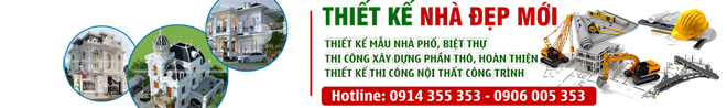 Thiết kế Nhà đẹp mới - đơn vị chuyên thiết kế, thi công biệt thự uy tín, chất lượng. 