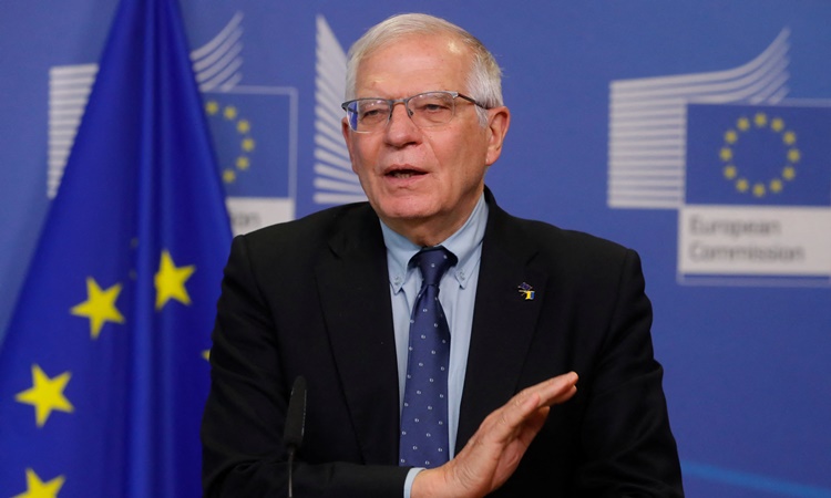 Đại diện Cấp cao về&nbsp;Chính sách&nbsp;An ninh và&nbsp;Đối ngoại – ông&nbsp;Josep Borrell (ảnh: RT)