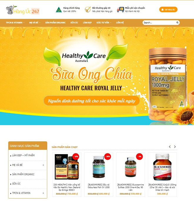 Hàng Úc 247 - Nơi mua sắm hàng Úc chính hãng, giá tốt cho mọi nhà - 1